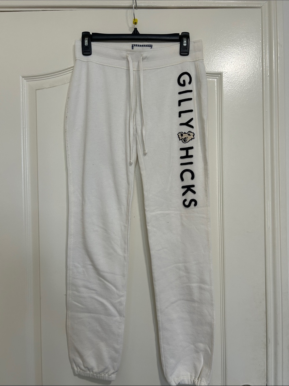 Gilly Hicks White Logo Joggers